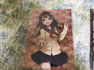 224クリアファイル　コトブキヤ 創彩少女庭園 特典 結城まどか 　森倉円 /CANVAS