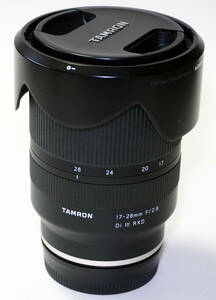 ● TAMRON フルサイズ標準ズームレンズ「TAMRON 17-28mm F2.8 Di lll RXD」新品同様の完動美品