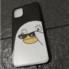 iphone11　ケース　カバー　銀魂　坂田銀時　サングラス　神楽　エリザベス　沖田総悟　ソフトケース　耐衝撃