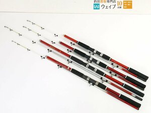 プロマリン たこがかり DX 180・210・たこがかり EX 180・たこがかり8 180 計4点 船竿セット タコ釣り