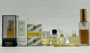 ミニボトル香水９種類セット・GIVENCHY・BVLGARI・ECUSSON・NINA RICCI 3種類・CHANEL・TIFFANY・インティメート