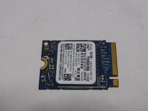 KIOXIA SSD M.2 NVMe Type2230 Gen 3x4 512GB 電源投入回数245回 使用時間4777時間 正常97% KBG40ZNS512G 中古品です⑤