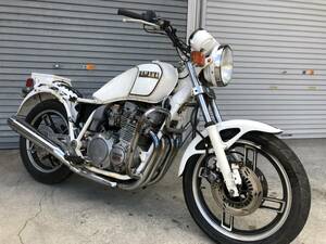 希少　XJ７５０P　現状部品取り車　検）白バイ 当時物