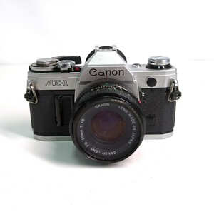 キヤノン Canon AE-1 FD 50mm 1:1.8 フィルムカメラ レンズセット 一眼レフ T0514