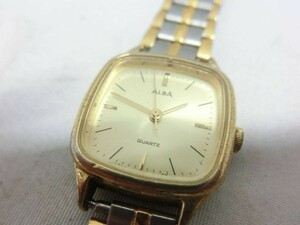 SEIKO セイコー 腕時計 ALBA V811-5030 動作未確認 ジャンク品 G0242