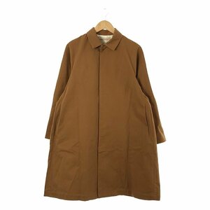 suzuki takayuki / スズキタカユキ | stand-fall-collar coat スタンドカラーコート | 1 | fallen leaf / ブラウン | レディース