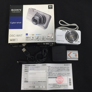 SONY Cyber-shot DSC-WX7 2.6-6.3/4.5-22.5 コンパクトデジタルカメラ QR043-252