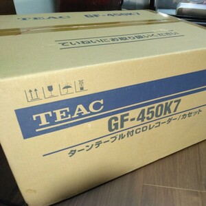 TEAC GF-450K 7 ターンテーブル付CD レコーダー/カセット ティアック株式会社