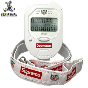 ★限定コラボ★美品★ TAG HEUER×Supreme タグホイヤー×シュプリーム　ストップウォッチ　新品同様【辻屋質店W0050】