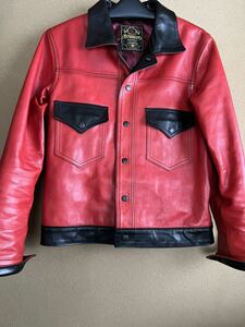 MUSHMANS Original Leather Shirts Jacket FRIVOLOUS/フリボラス レザージャケット マッシュマンズ　レザー　革ジャン　セカンド