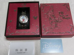 ミッキーマウス 生誕 70周年 腕時計 70years of Magic Mickey Mouse