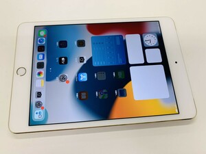 ★送料無料★A1550iPad mini 4 Wi-Fi + Cellular 64GB★ゴールド★0926001223★SYS★05/17