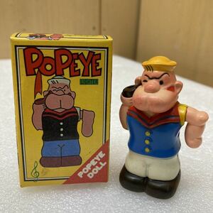 YK9769 ポパイ レトロ雑貨/ライター POPEYE DOLL ELECTRIC GAS LIGHTER/ガスライター ヴィンテージ レア 当時物