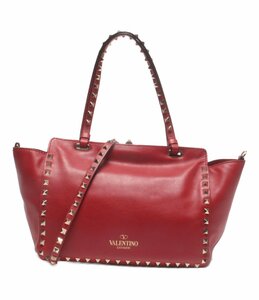 バレンチノ 2wayハンドバッグ ショルダーバッグ 斜め掛け ロックスタッズ レディース VALENTINO [0402]