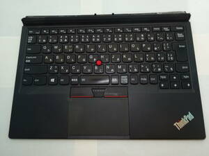 ThinkPad X1 Tablet Thin Keyboard COMPLIANCE ID:TP00082K1 キーボードテカリ、赤枠はげあり（写真参照） 未チェックジャンク出品