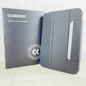 ipad mini 6 ケース 新品 CASEKOO ブラック アイパッド ミニ 第6世代 8.3インチ 保護カバー / 61055 在 ★ 200