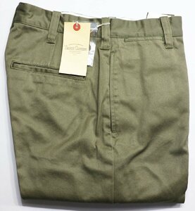 TROPHY CLOTHING (トロフィークロージング) 47 Civilian Trousers / 47シビリアントラウザー TR-CP02 未使用品 オリーブ w30 / チノ