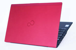 【1円～】Office2021搭載！2020年製！極軽極薄 大容量PC LIFEBOOK U939/B Red i5-8365U 8G SSD512G USB-C(Thunderbolt3) 指紋認証 Win10Pro