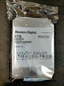 [未開封] Western Digital RED HDD 8TB WD80EFAX ①