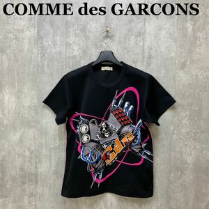 COMME des GARCONS 2005SS グラフィックプリント Tシャツ 半袖 ブラック ロボット コムデギャルソン