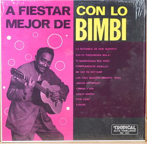 Bimbi Y Su Trio Oriental - A Fiestar Con Lo Mejor De Bimbi / TRLP-4631 中南米音楽