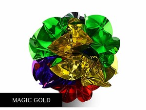 セール処分品！送料無料！　プロダクションくす玉　大サイズ　新品　激安　マジック　手品　gold