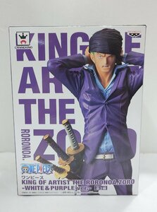 IZU【中古品】 ワンピース KING OF ARTIST RORONOA.ZORO ロロノア・ゾロ PURPLEver. 開封 〈48-240426-SH-10-IZU〉