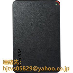 新品 BUFFALO ミニステーション HD-PCFS1.0U3-BBA 1TB USB3.1(Gen1)/USB3.0用ポータブルHDD