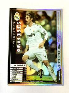 WCCF 2008-2009 セルヒオ・ラモス Panini 08-09 レアル・マドリード