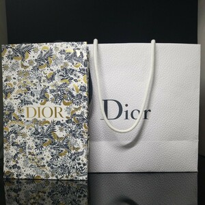 Christian Dior クリスチャンディオール ショップ袋 中古画像が全てです。ご入札前には必ず商品説明をお読みくださいませ。2種セット