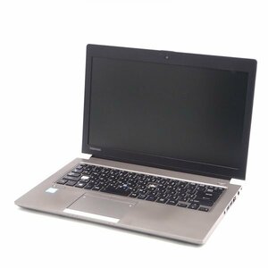 【ジャンク品/部品取り用 】ノートPC TOSHIBA dynabook R64/B Core i3-6100U 2.30GHz メモリなし/SSDなし キートップ欠損 @N008