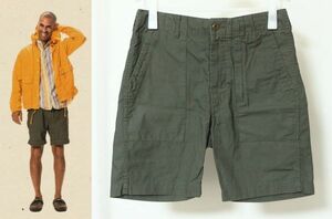 Engineered Garments エンジニアードガーメンツ Fatigue Short Cotton Ripstop ファティーグ ショーツ ショート パンツ XS