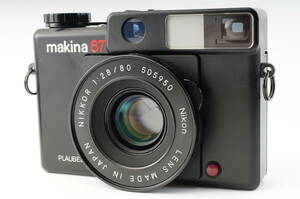 PLAUBEL プラウベル makina 67 中判フィルムカメラ マキナ67 + NIKKOR 80mm F2.8 動作確認済 #717