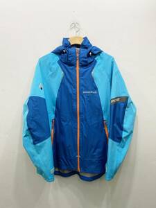 (V2493) MONT-BELL GORE-TEX WINDBREAKER JACKET ウィンドブレーカー ジャケット メンズ L サイズ 正規品 