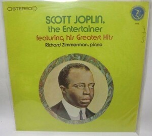 SCOTT JOPLIN THE ENTERTAINER LPレコード