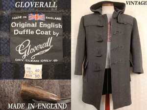 ビンテージ GLOVERALL イギリス England 英国製 ダッフルコート vintage グローバーオール RRL ウエアハウス NAVY ガーメンツ Brooksモデル