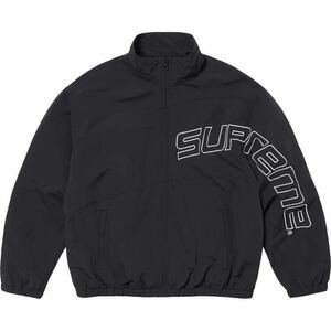 【L】新品 24SS Supreme シュプリーム Curve Track Jacket カーブトラックジャケット Black ブラック 黒