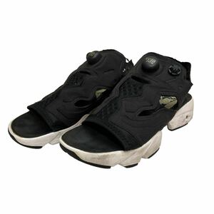 A536 Reebok リーボック INSTAPUMP FURY インスタポンプ フューリー サンダル US6 23cm ブラック