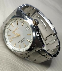 稼働品 SEIKO スピリット 定価48,600円 電波ソーラー腕時計 SBTM157 メンズ腕時計