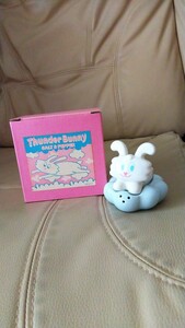 子供の日 超レア 1990年 未使用 サンダー バニー Thunder Bunny ソルト&ペッパー 箱付 ロドニー パラッパー 卯 干支 ピンク 肉球 レトロ 玩