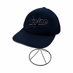 VAN JAC ロゴデザイン ベースボール メッシュ キャップ 帽子 フリーサイズ Fサイズ/ネイビー 紺系/アイビー トラッド