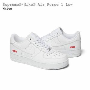 送料無料！Supreme Nike Air Force 1 Low White 【Size27.5cm】CU9225-100 シュプリーム ナイキ エアフォース ワン ホワイト