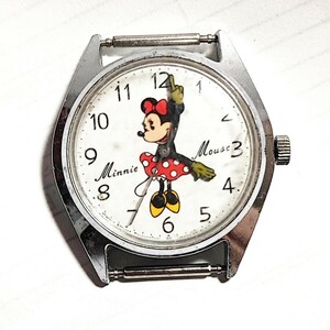 SEIKO DISNEY TIME セイコー ディズニータイム 5000-6030 ミニーーマウス メンズレディースキッズ腕時計 手巻き ジャンク a991