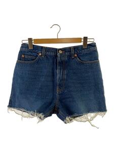 GUCCI◆21SS/Eco Denim Shorts/ショートパンツ/コラボ/30/デニム/BLU/640399