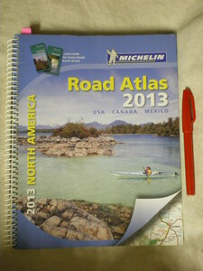 [英語・現地語　送料無料 地図・MAP]　Road Atlas 2013　NORTH AMERICA USA CANADA　MEXICO 北アメリカ全域　鉄道一切記入ナシ