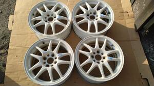 WORK EMOTION ワーク エモーション・CRKAI・白色・15×7JJオフセット44・PCD100・4穴です。