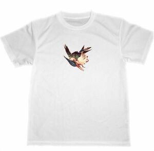 カワセミ　ドライ　Tシャツ　翡翠　グッズ　野鳥