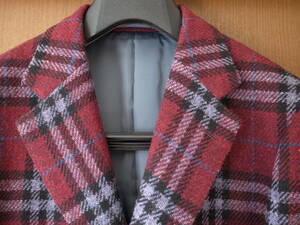 【未使用】ハリスツイード ジャケット　ラ・クレスタ・デ・ドラゴーネ　峰竜太　東野幸治　La cresta del DRAGONE　HARRIS TWEED　JACKET