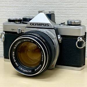 【動作未確認】 OLYMPUS フィルムカメラ OM-2 レンズ OM-SYSTEM G.ZUIKO AUTO-S 1:1.4 f=50mm 302973 オリンパス ジャンク扱い 中古