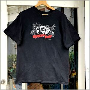 ★GREEN DAY　グリーンデイ　00s 2005　USA製生地　Tシャツ　size L　ブラック　アメリカ買付★検 ロックT バンドT ビンテージ 90s 古着